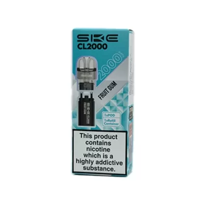 SKE CL2000 Prefilled Pods Fruit Gum - Strength#20mg (854DA6)