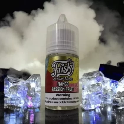 FRISKY REMIX MANGO PASSIONFRUIT SUPER ICED SALT VAPE ELIQUID - 30 MG SALT, 50 MG SALT; Vape Product