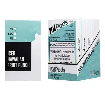Z pods Stlth Compatible – ICED Hawaiian Fruit Nectar