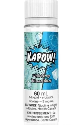 WHITE FREEZE BY KAPOW - Nicotine Strength#NICOTINE FREE>3MG>6MG>12MG