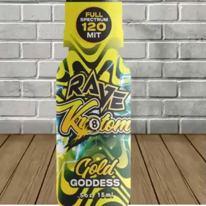 Rave Kratom Gold Goddess Extract Shot
