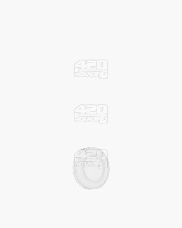 POLLEN GEAR | CC6 Concentrate Jar Silicone Caps | 24mm – Clear – 1000 Count
