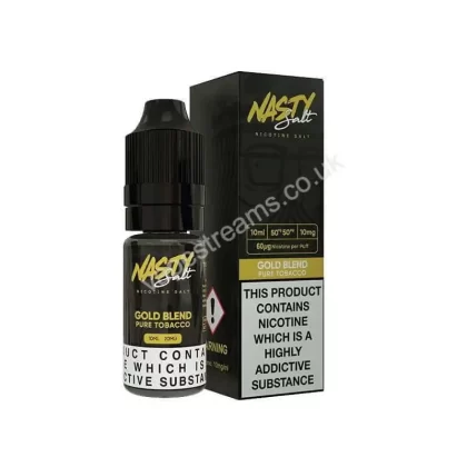 Gold Blend E-Liquid by Nasty Salt - Vapestreams Co
