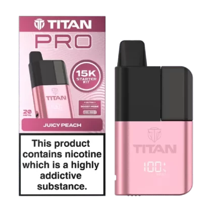 Titan Pro 15K Prefilled Pod Kit Juicy Peach