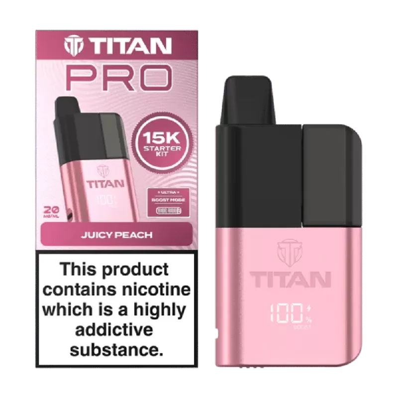 Titan Pro 15K Prefilled Pod Kit Juicy Peach