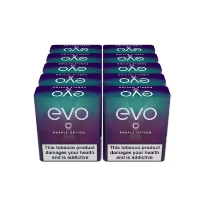 Ploom Evo Purple Option Crushball Tobacco Sticks – 10 Packs (200 sticks) - Ecigpremium