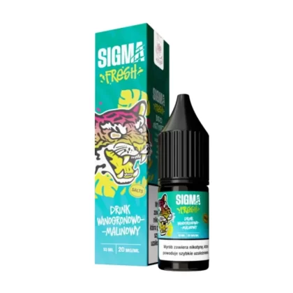 Liquid Sigma Fresh Salts 10ml 20mg Drink Winogronowo Malinowy