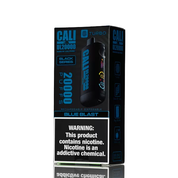 Cali Turbo UL20K 20000 Puffs Disposable Vape - 20mL - Sour Series Sour Watermelon - Image 3
