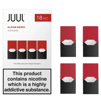 Juul Pods Alpine Berry 18MG – Pack Of 4