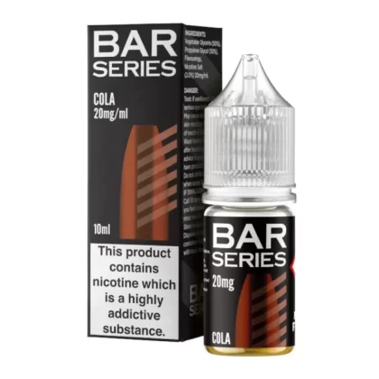 Cola Nic Salt E-Liquid by Bar Series (10ml) - Vapekit Co