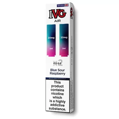 Blue Sour Raspberry Air Pods by IVG - 20 mg/ml (A63603)