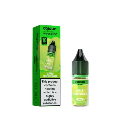 DojoLiq Apple Elderflower 10ml Nic Salt E-Liquid by Vaporesso - 20mg