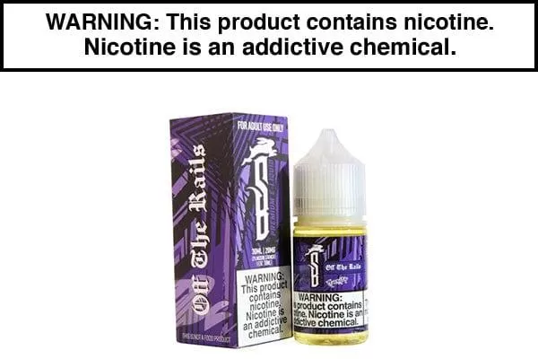 OFF THE RAILS BY SUICIDE BUNNY SALTS 30ML - Vapejuice
