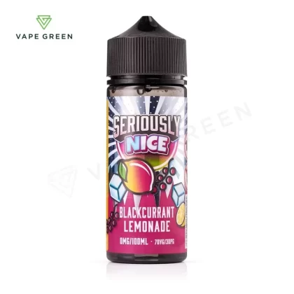 Blackcurrant Lemonade Shortfill E-Liquid by Seriously Nice 100ml