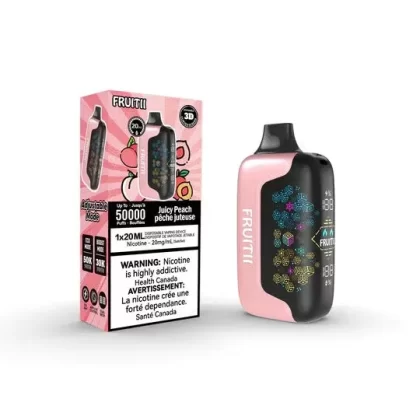 Fruitii 50K – Juicy Peach - Eliquidsupply