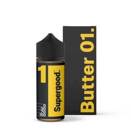 BUTTER 01. E LIQUID BY SUPERGOOD 100ML 70VG