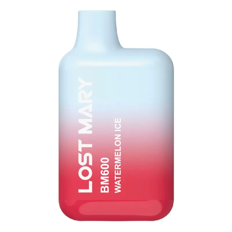 Watermelon Ice Lost Mary 600 Disposable Vape – 550 mAh 20mg - Vapestorm Co