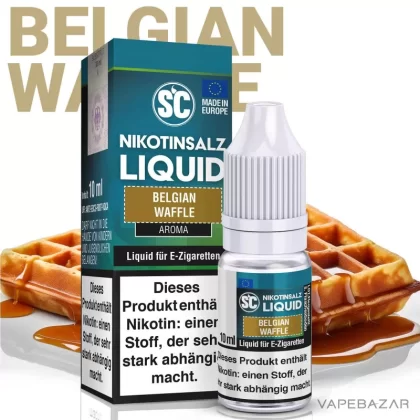 SC Salt Liquid – Belgian Waffle - Vapebazar