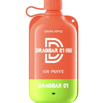 Dragbar C1 Disposable Vape- Grape Apple (10000Puffs)