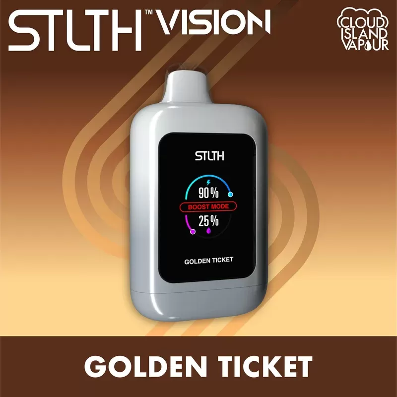 STLTH VISION Disposable Vape – Golden Ticket