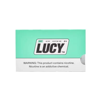 LUCY GUM – Nicotine Gum – 10pk - 4mg - Berry Citrus, 6mg - Berry Citrus