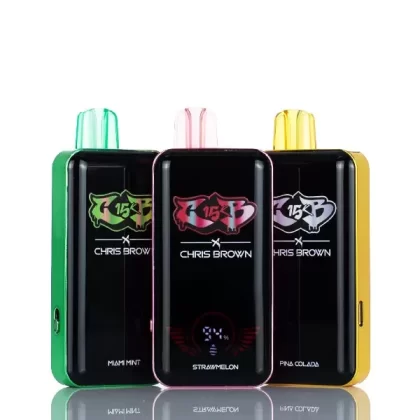 Chris Brown CB15K 15000 Puffs Disposable Vape - 15ML - Strawberry Watermelon