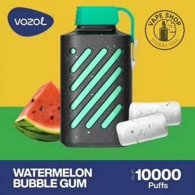 Vozol gear 10000 puffs zero (0%) nicotine vape Buy in Dubai - Vape Product, BOX OF 10 PCS; Blue Razz Ice, Blue Razz Lemon (5D45CC) - Image 3
