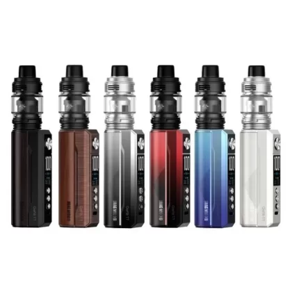 VOOPOO Drag M100S Uforce-L 100W Starter Kit - Antique Brass & Padauk, Black & Darkwood (BADB54)