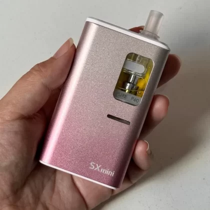 SX Mini Vi class 60w Aio Kit - Purple Coral/White