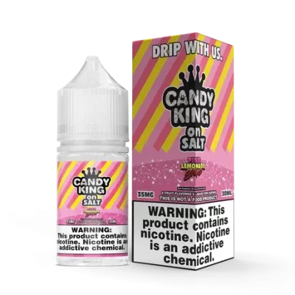 Candy King on Salt Pink Lemonade Strips eJuice - Vape Product; Vape Product, Vape Product (B7FFE8)