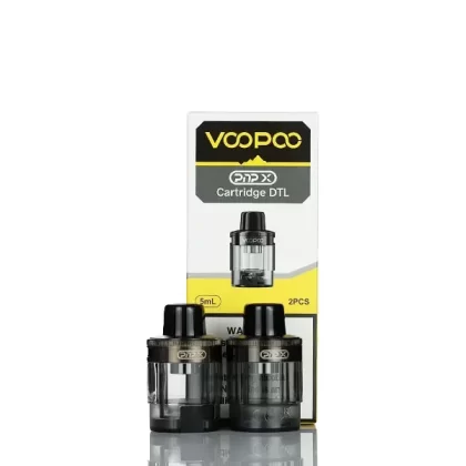 VooPoo PnP-X Replacement Pods - Pack of 2 - Grey MTL