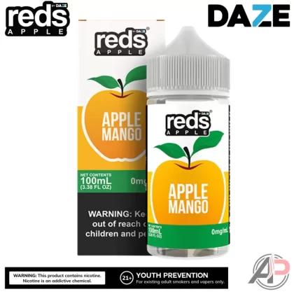 7 Daze Reds Apple Mango E-Liquid 100mL - Vape Product, Vape Product