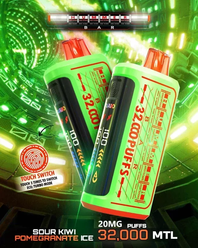 HUMMER BAR DISPOSABLE VAPE 30000 PUFFS (20 MG)