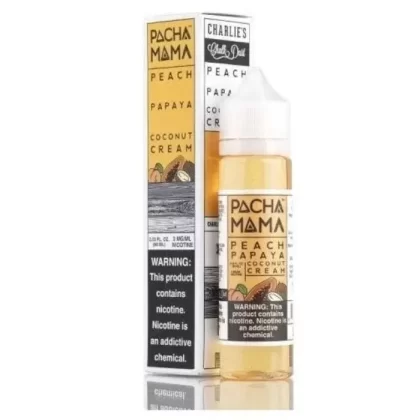 Peach Papaya Coconut Cream E-Liquid by Pachamama - Vape Product; Vape Product