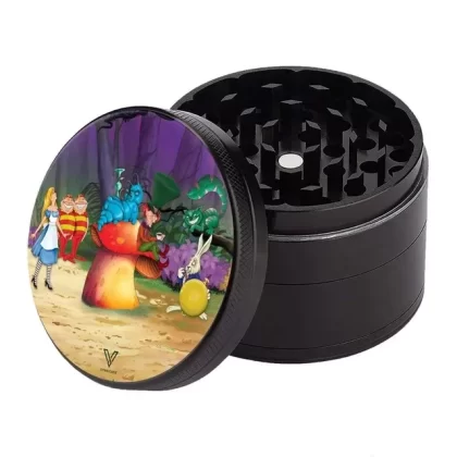 V Syndicate “Alice Mushroom” 4 Piece SharpShred Grinder