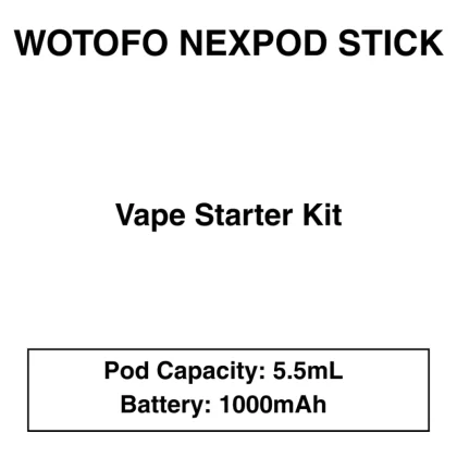 Wotofo – Nexpod – Refillable Pod Kit