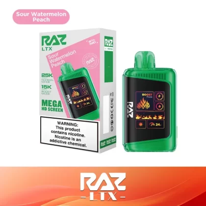 Sour Watermelon Peach – RAZ LTX 25K
