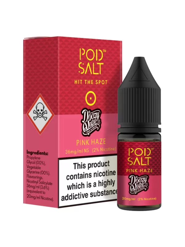 Pod Salt Pink Haze Nic Salt E Liquid 10ml - 11mg