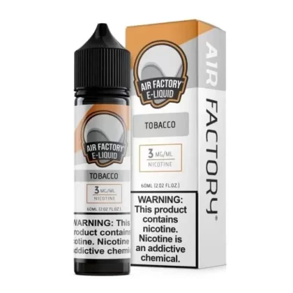 Tobacco E-Liquid by Air Factory - Size#60ml~Nicotine#3MG>6MG