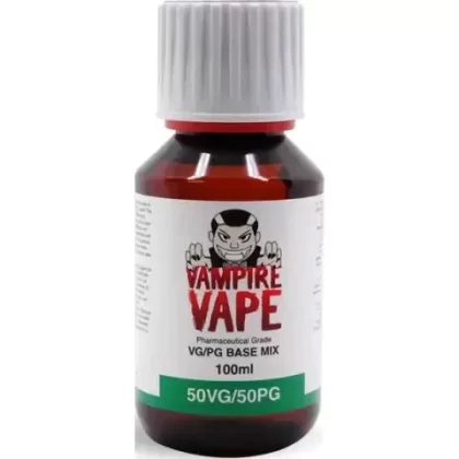 Vampire Vape Base Mix 50VG/50PG 100ml - Ejuicewarehouse