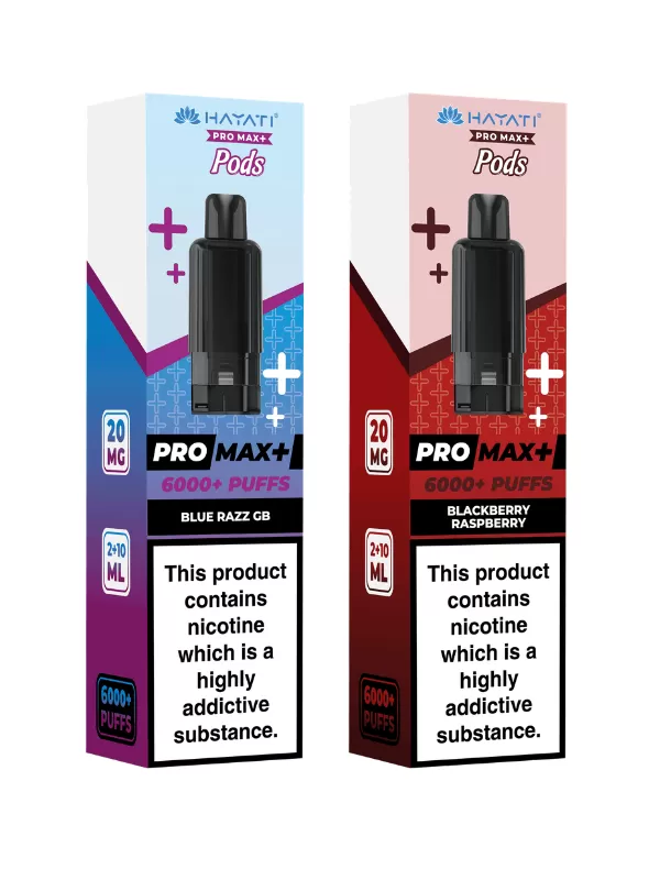 Hayati Pro Max Plus 6K Prefilled Pods - Cherry Cola