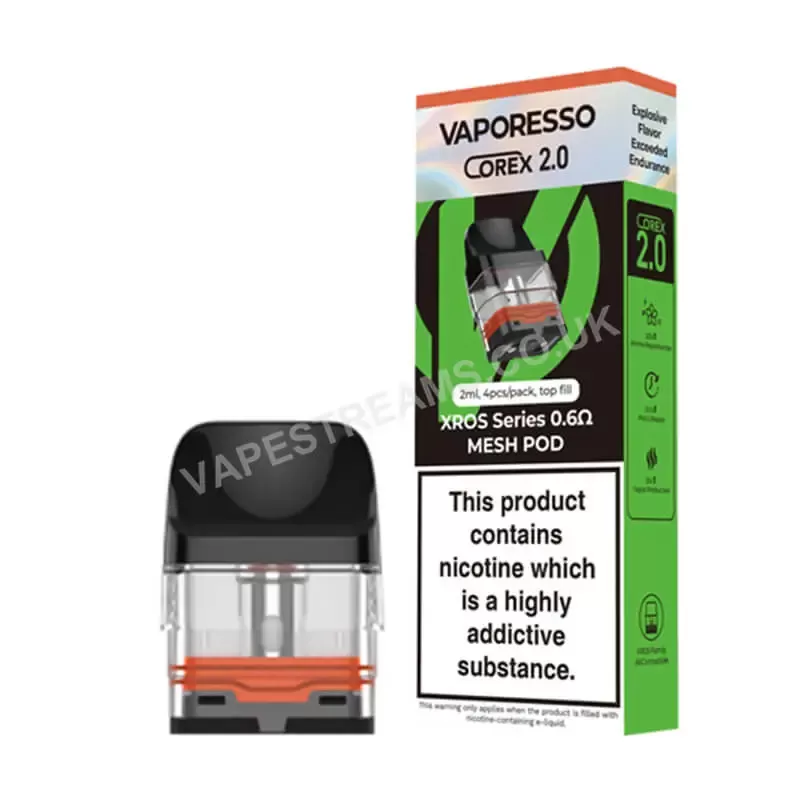 Vaporesso XROS Corex 2.0 Mesh Replacement Pods - Vapestreams Co