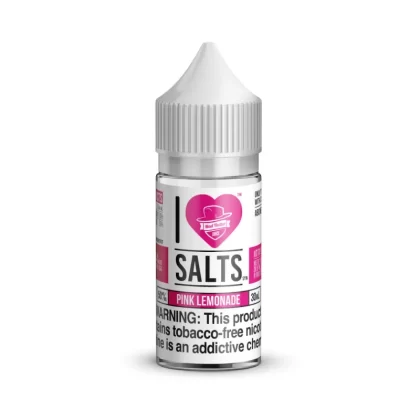 I Love Salts Pink Lemonade 30ml Salt E-Juice - Ecigmafia