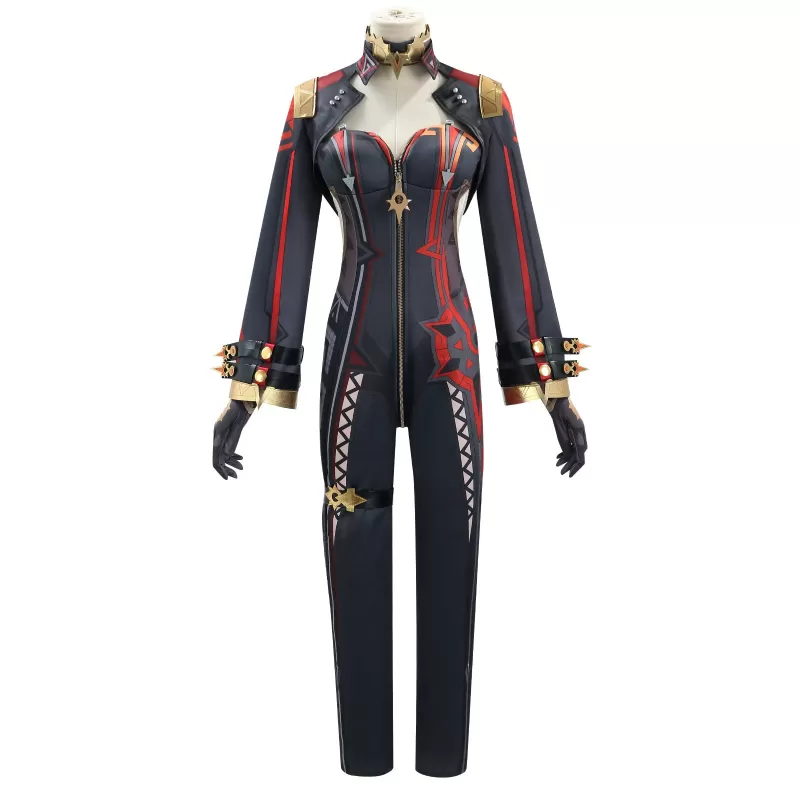 Mavuika Cosplay Costume - Genshin Impact Full Set Outfit with Wig and Accessories - Image 2