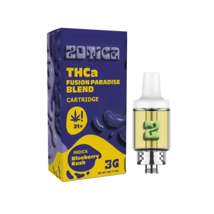 Zotica Paradise Blend Blueberry Kush THC-A Cartridge – 3000mg - Option#Cartidge + E420 Battery (35% off)>Single Cart (8A6531)