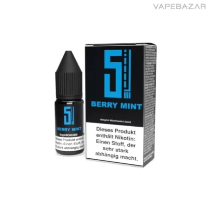 5EL Nikotinsalz Liquid – Berry Mint - 10mg/ml, 20mg/ml