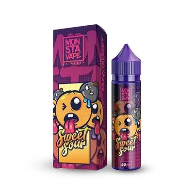 Sweet & Sour(NO MINT) E-Liquid by Monsta Vape