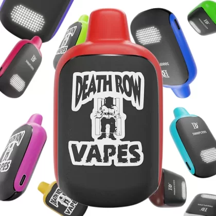 Death Row Vapes Disposable | 5000 Puffs | 10.5mL | 50mg *** - Tangerine Bomb 50mg