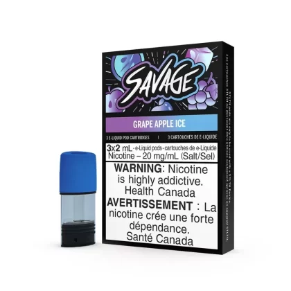 SAVAGE STLTH PODS – GRAPLE APPLE ICE