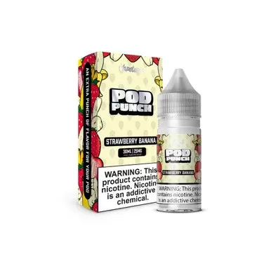 Strawberry Banana Vapetasia Pod Punch Salts 30mL
